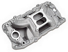 Edelbrock Polished B/B Chevy O-Port RPM Air-Gap Manifold - 75611