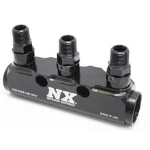 Nitrous Express Fuel Log 3 Port w/ Fittings - 15843