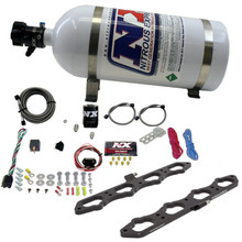 Nitrous Express 2018+ Ford 5.0L Coyote Dry Direct Port Plate System w/10lb Bottle - 20957-10