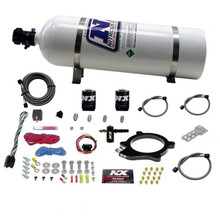 Nitrous Express Chevrolet Corvette/Camaro LT4 Supercharged 6.2L Nitrous Plate System w/15lb Bottle - 20961-15