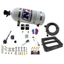 Nitrous Express Dom/Gasoline Nitrous Kit (100-500HP) w/10lb Bottle - 50070-10