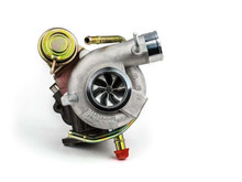 Forced Performance Subaru STi Blue Turbo 58mm Black Housing Internal WG w/Oil Line (Drop Ship Only) - 2024000-0502010