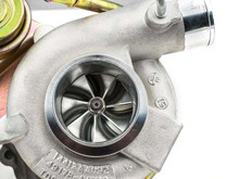 Forced Performance Subaru STi/WRX Blue Turbo 58mm Black Housing External WG w/Oil Line (D/S Only) - 2025054-0502010