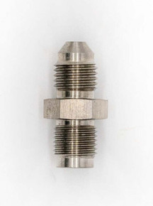 Forced Performance Stainless Steel Unrestricted -4AN Male to 7/16-24 Inverted Flare - 3051060