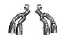 Corsa 2016-2019 Cadillac CTS-V 2.75in Inlet / 4.0in Outlet Polished Tip Kit (For Corsa Exhaust Only) - 14359