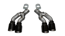 Corsa 2016-2019 Cadillac CTS-V 2.75in Inlet / 4.0in Outlet Black PVD Tip Kit (For Corsa ExhaustOnly) - 14359BLK