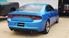 Corsa 2015-2016 Dodge Charger R/T w/ Pursuit Valance 2.5in Inlet / 4in Outlet Polished Tip Kit - 14977