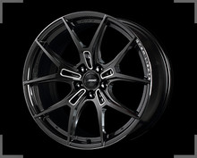 Gram Lights 57FXZ 20x9.5 +25 5-120 Super Dark Gunmetal & Machining Rim Edge DC Wheel - WGFZAX25WH8F