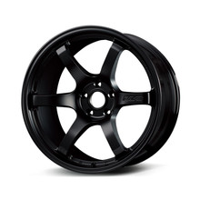 Gram Lights 57DR 19x10.5 +22 5-114.3 Semi Gloss Black Wheel - WGI622EH