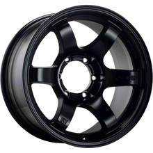 Gram Lights 57DR-X 17X8.5 -10 6-139.7 Semi Gloss Black - WGIXP-10KSB