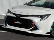 Cusco 19+ Toyota Corolla Hatchback Front Lip Spoiler (Primer/Unpainted) - 1A9 820 F