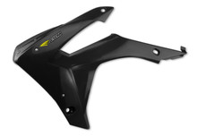 Cycra 14-17 Honda CRF250R Powerflow Radiator Shrouds - Factory Ed. Black - 1CYC-1888-12