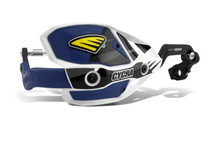Cycra CRM Ultra 1-1/8 in. Clamp w/White Shields/Husky Blue Covers - 1CYC-7408-89X