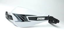 Cycra Vortex Hand Guard/w Universal U-Clamps - White - 1CYC-7801-42