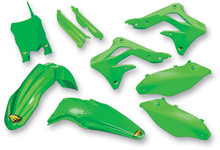 Cycra 13-16 Kawasaki KX250F Powerflow Body Kit - OEM Green - 1CYC-9307-72