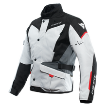 Dainese Tempest 3 D Dry Jacket Glacier Gray/Black/Lava Red Size - 56 - 201654642-45G-56