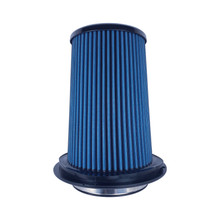 Injen SuperNano-Web Air Filter 5in Flange ID 8in Base/7.9in Media Height /5.3in Inertia Top - X-1116-BB