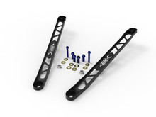 aFe CONTROL 304 Stainless Steel Front Suspension Strut Brace Black - Toyota GR Supra (A90) 20-21 - 450-721003-B