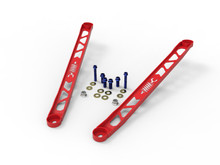 aFe CONTROL 304 Stainless Steel Front Suspension Strut Brace Red - Toyota GR Supra (A90) 20-21 - 450-721003-R