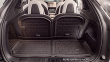 3D MAXpider 20-23 Tesla Model Y 2nd Row Seatback Protector Kagu Cargo Liner - Black - Q1TL0281309