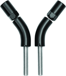 Kuryakyn Mirror Stem 3in Outward Extenders Black - 1216