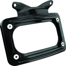 Kuryakyn Curved License Plate Mount Black - 3147