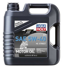 LIQUI MOLY 4L Motorbike 4T SAE 5W40 HC Street - 20414