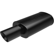 MagnaFlow Muffler with Tip Mag Blk 14x5x8 2.25/4 - 14868