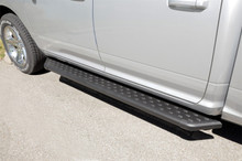 Deezee 99-23 Chevrolet/GMC/Dodge/Ford Full Size Running Board CrewCab Truck Board (Blk Trim) - DZ16321