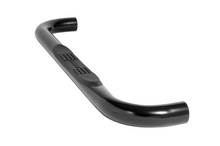 Deezee 19-2022 Chevrolet Silverado Tubes - 3In Round Black Steel RegCab - DZ373511
