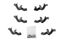 Deezee 15-23 Ford F-150/Super Duty Running Board Hex Side Step Bracket Kit - DZ66327