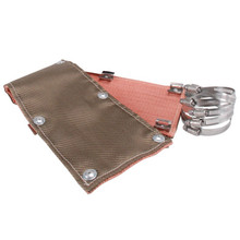 DEI Pipe Shield w/Stainless Steel Clamps - 6in x 36in - Titanium - 10452