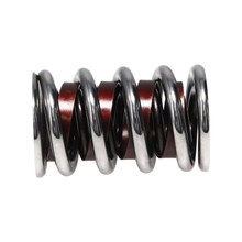 Manley Oval/Drag Chrome Silicone Double w/ Damper 16pc Valve Springs 1.550 OD/.725 ID - 22431-16