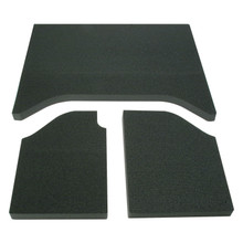 DEI 07-10 Jeep Wrangler JK 2-Door Boom Mat Headliner - 3 Piece - Black - 50132