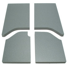 DEI 11-18 Jeep Wrangler JK 2-Door Boom Mat Headliner - 4 Piece - Gray - 50140