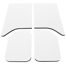 DEI 11-18 Jeep Wrangler JK 2-Door Boom Mat Headliner - 4 Piece - White - 50142