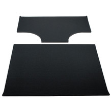 DEI 03-06 Jeep Wrangler TJ 2-Door w/Speaker Pods Boom Mat Headliner - 2 Piece - Black - 50146