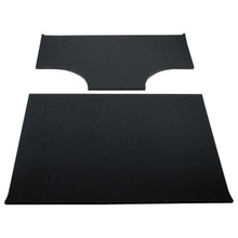 DEI 03-06 Jeep Wrangler TJ 2-Door w/Speaker Pods Boom Mat Headliner - 2 Piece - Black - 50146