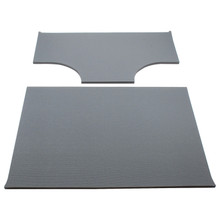 DEI 03-06 Jeep Wrangler TJ 2-Door w/Speaker Pods Boom Mat Headliner - 2 Piece - Gray - 50147