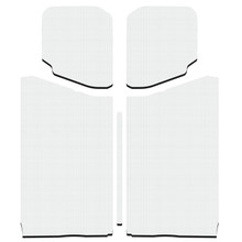 DEI 18-23 Jeep Wrangler JL 2-Door Boom Mat Headliner - 5 Piece - White - 50190