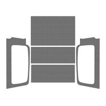 DEI 04-06 Jeep Wrangler LJ Unliminted Headliner Complete Kit - Gray - 50603