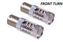 Diode Dynamics 1156 LED Bulb HP48 LED - Amber (Pair) - DD0004P