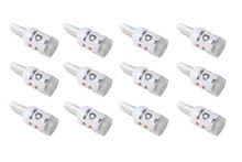 Diode Dynamics 194 LED Bulb HP5 LED Pure - White Set of 12 - DD0029TW