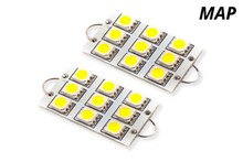 Diode Dynamics 44mm SML8 LED Bulb - Blue (Pair) - DD0100P
