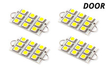 Diode Dynamics 44mm SML9 LED Bulb - Red Set of 4 - DD0105Q