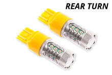 Diode Dynamics 7443 LED Bulb HP48 LED - Red (Pair) - DD0112P