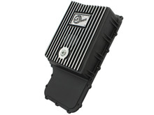 aFe Power Transmission Pan Black Machined 11-14 Ford 6R140 Trucks V8 6.7L (td) - 46-70182