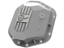 aFe 97-18 Jeep Wrangler TJ/JK Dana 44 Street Series Differential Cover w/ Machined Fins - Raw - 46-71110A