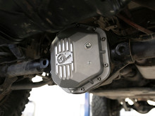aFe 97-18 Jeep Wrangler TJ/JK Dana 44 Street Series Differential Cover w/ Machined Fins - Raw - 46-71110A