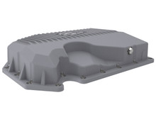 aFe 05-19 VW 1.8L/2.0L w/o Oil Sensor Engine Oil Pan Raw POWER Street Series w/ Machined Fins - 46-71240A